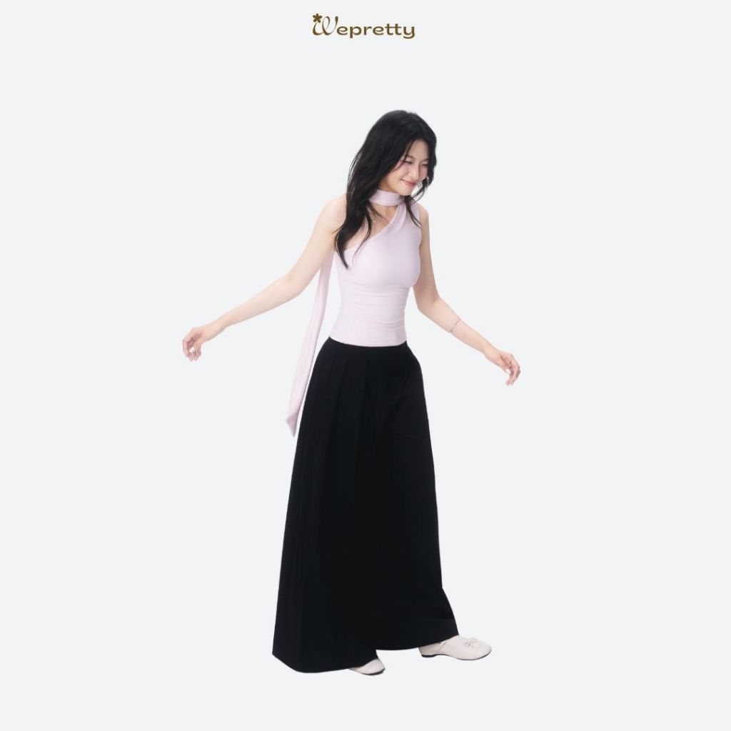 Q13 WONDER PANTS Quần Ống Rộng Wepretty Clothes Vải Dù Lạnh Nữ Trendy Thời Trang Công Sở | BigBuy360 - bigbuy360.vn