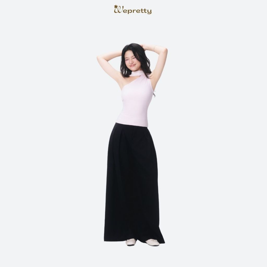 Q13 WONDER PANTS Quần Ống Rộng Wepretty Clothes Vải Dù Lạnh Nữ Trendy Thời Trang Công Sở | BigBuy360 - bigbuy360.vn