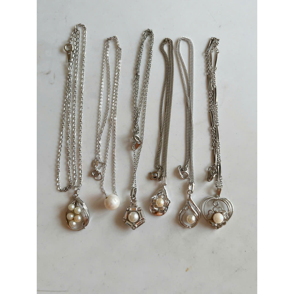 Vòng cổ dây chuyền akoya si Nhật