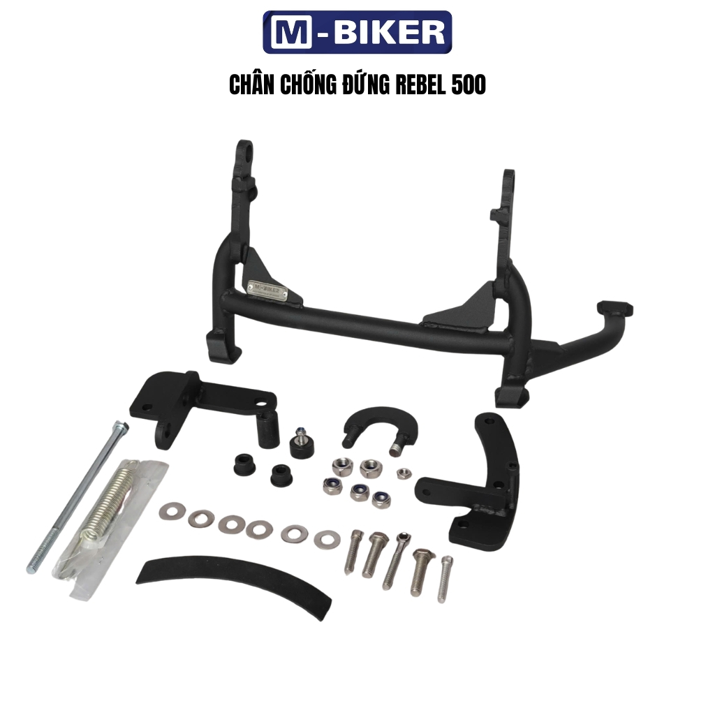 Chân chống rebel300, chân chống rebel500, chống giữa rebel500-300 chất liệu thép, sơn tĩnh điện.
