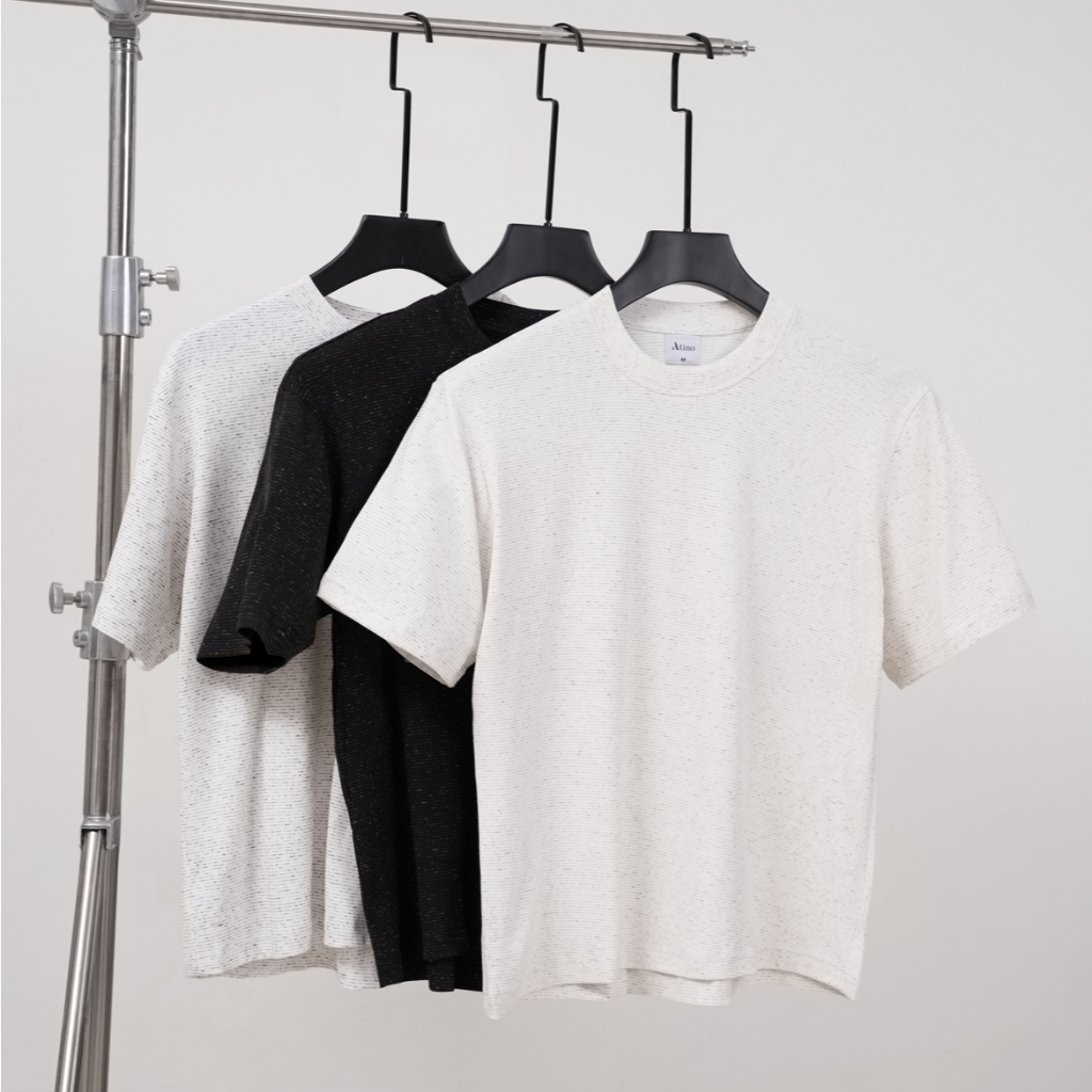 Áo Phông Nam ATINO Form Rộng Cổ Tròn Co Giãn Thoáng Khí L.3.2796