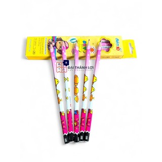 Hộp 10 Cây Bút chì gỗ 2B Thiên Long TP-GP03