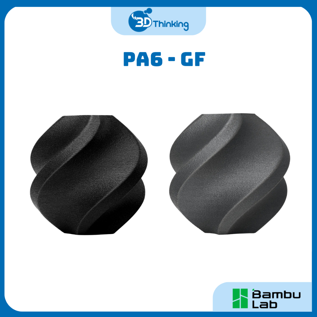 Nhựa In 3D FDM Bambu Lab PA6-GF ( Nylon Chịu Nhiệt-Va Đập) [HCM]
