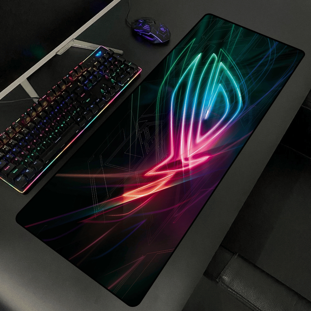 Pad Chuột Gaming 70x30cm ROG – Lót Chuột Cỡ Lớn Cho Bàn Phím & Chuột, Bề Mặt Trơn Mượt, Giá Tốt