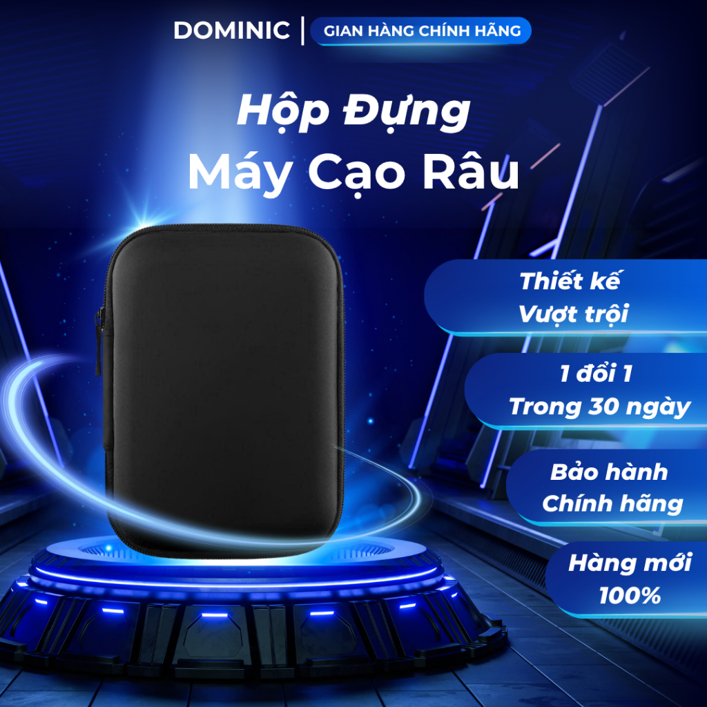 Hộp đựng máy cạo râu,đựng phụ kiện đa năng chống sốc (kích thước 11x8x4)  - JMI SHOP