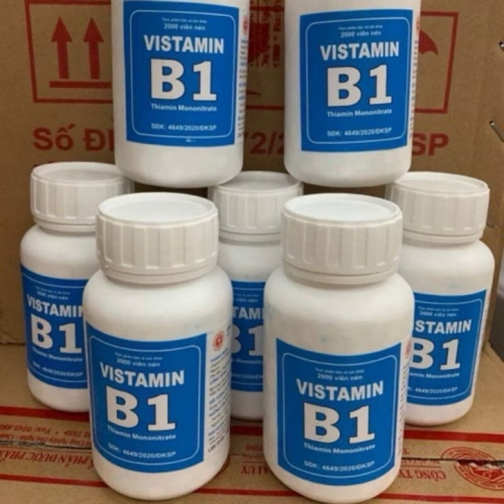 Vitamin B1 lọ 2000 viên - Bổ sung vitamin B1 cho cơ thể