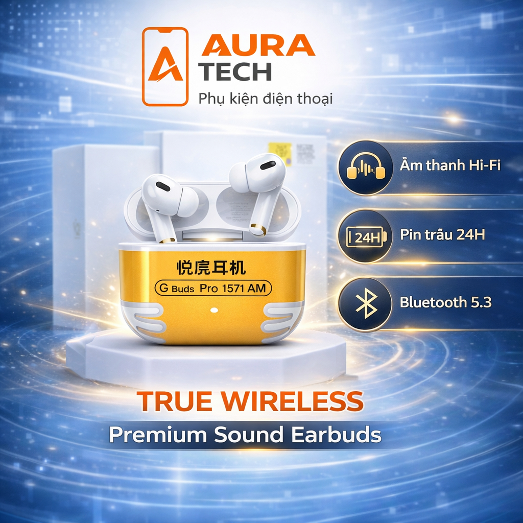 [PRO 2 UF] Tai Nghe Hổ Vằn Pro 2 1571AM Chống Ồn 48dB - Pin Trâu - Bass Mạnh - Mic Rõ