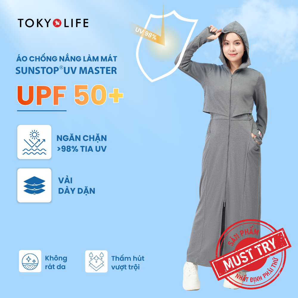 [TÚI HỘP] Áo Khoác Chống Nắng Chống Tia UV Nữ Sunstop UV Master 40000441 - TOKYOLIFE