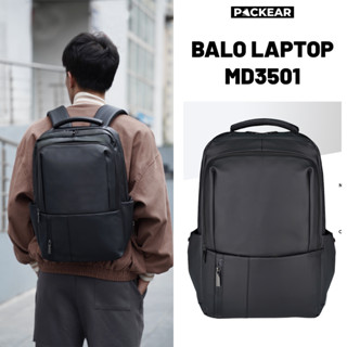 Balo Laptop Chống Nước PACKEAR 3501– Balo 18inch Văn Phòng Đa Năng, Chịu Lực Tốt, Du Lịch Ngắn Ngày