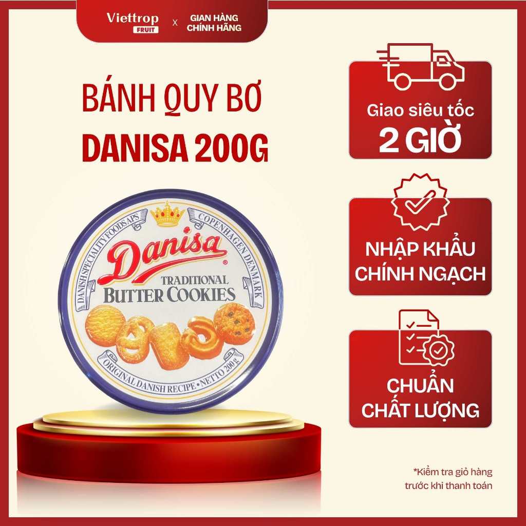 Bánh quy bơ Danisa 200G