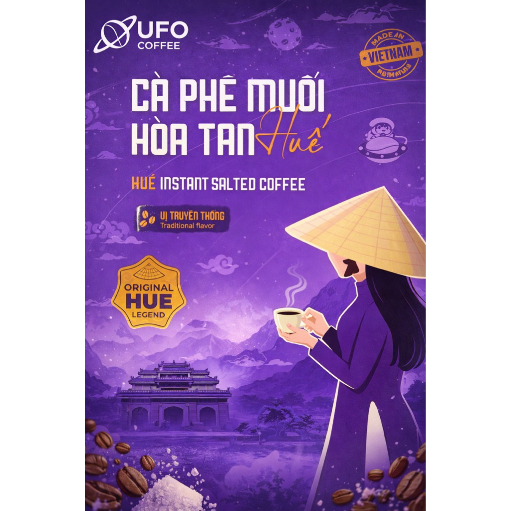 Cafe muối Huế cố đô