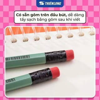 Combo 12 cây bút chì gỗ Thiên Long 2B FO-GP02