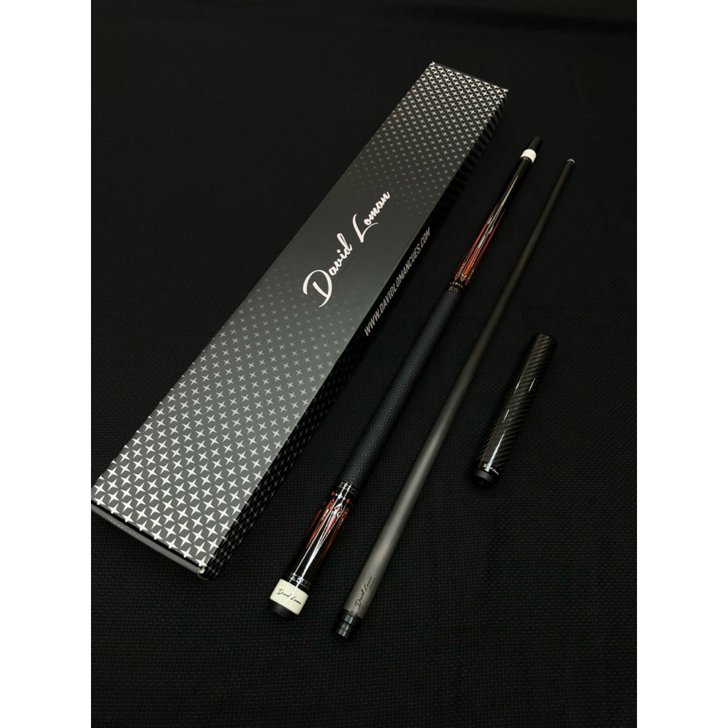 Gậy Bida David Loman Phantom 2 ( Black Flame )  Chính Hãng - Kèm nối và Full Phụ kiện