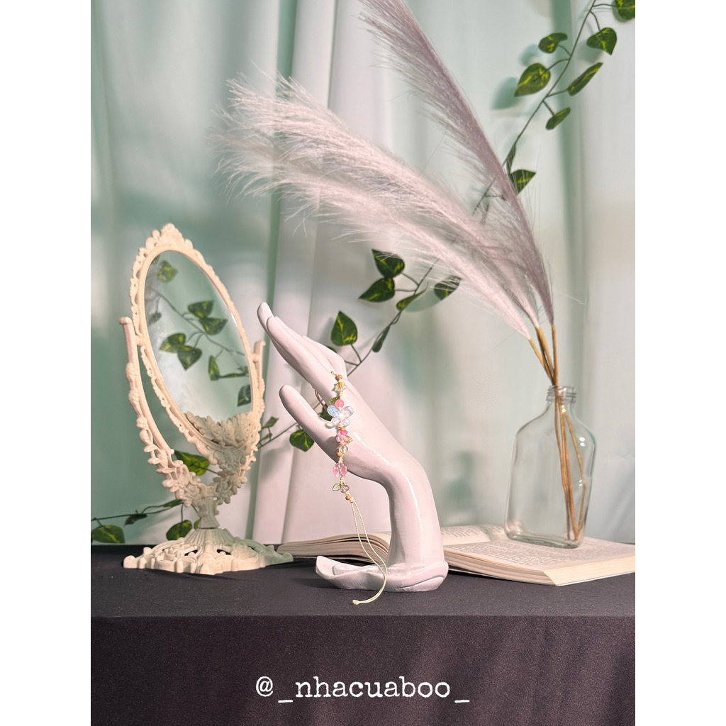 Vòng tay dây sáp handmade Asa no Hana