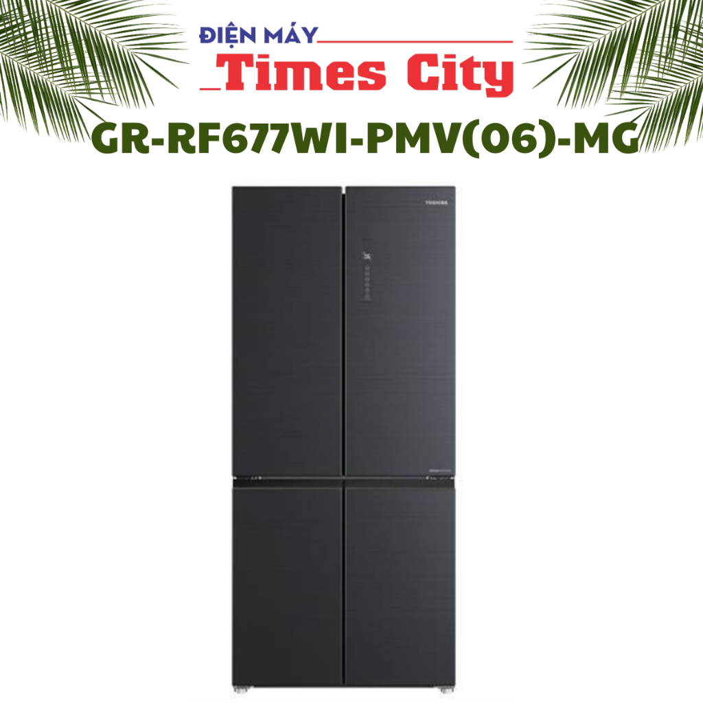 Tủ lạnh Toshiba Inverter 515 lít Multi Door GR-RF677WI-PMV(06)-MG