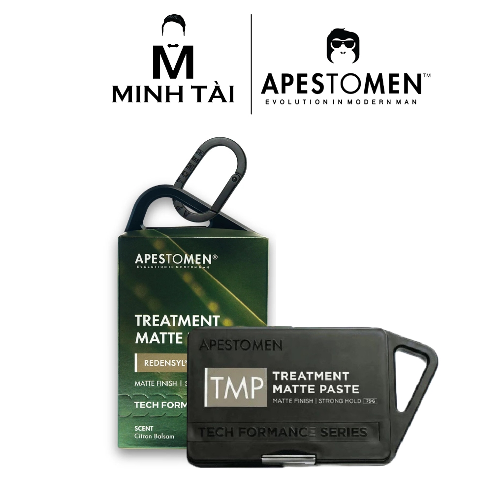 Sáp vuốt tóc nam Apestomen Treatment Matte Paste 75g