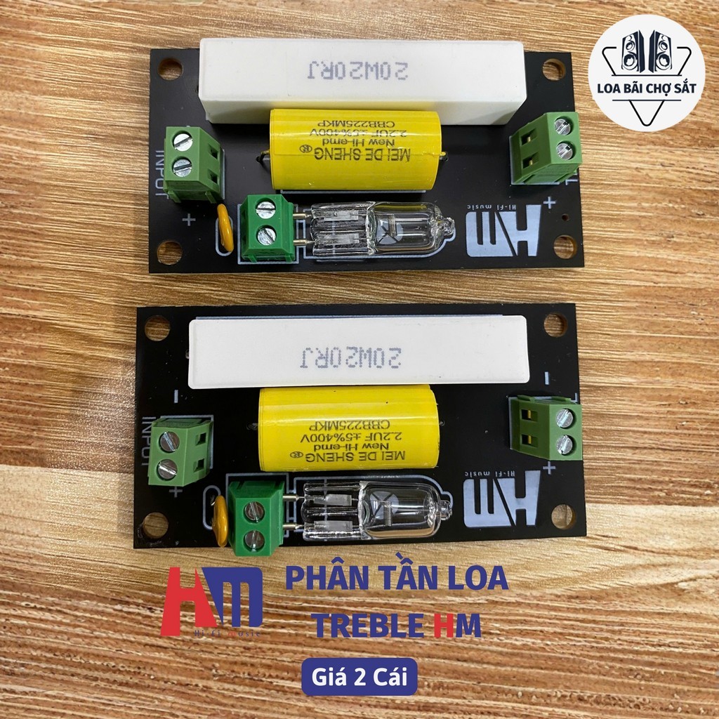 Mạch Phân Tần Loa Trep HM 350, 450, 550, 750 (Giá 2 Cái), Bảo Vệ Treble Chống Cháy - Tiếng Sáng Hơn