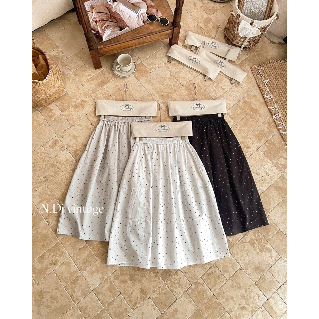 [Pre oder] 𝐑𝐨𝐲𝐞𝐞 𝐜𝐥𝐨𝐬𝐞𝐭 | 074 CHÂN VÁY THÔ HOA NHÍ F18 CHUẨN QCCC L1 2 LỚP KHÔNG LỘ