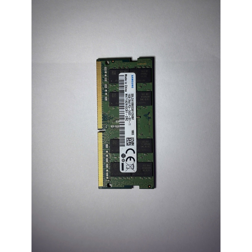 RAM LAPTOP SAMSUNG 16GB DDR4 BUS 2400MHz