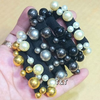Combo 5 cái Cột tóc đính hạt siêu hot thời trang nữ