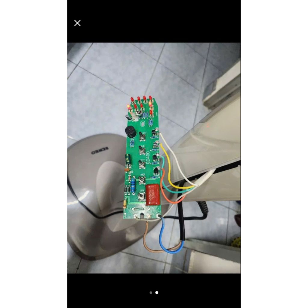 Bo Mạch quạt Đứng senko DR1608 /DR888[ mẫu bền nhận khiển cũ nhạy]