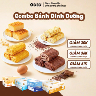 [Combo] Bánh Cuộn Dinh Dưỡng Ăn Sáng Gulufoods