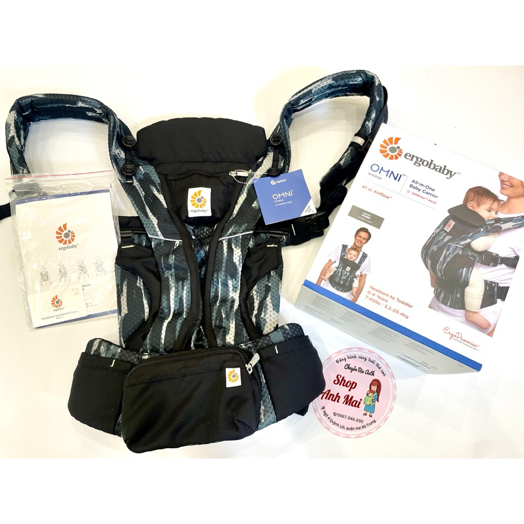 Ergobaby Omni Breeze – PAINTED_BLACK