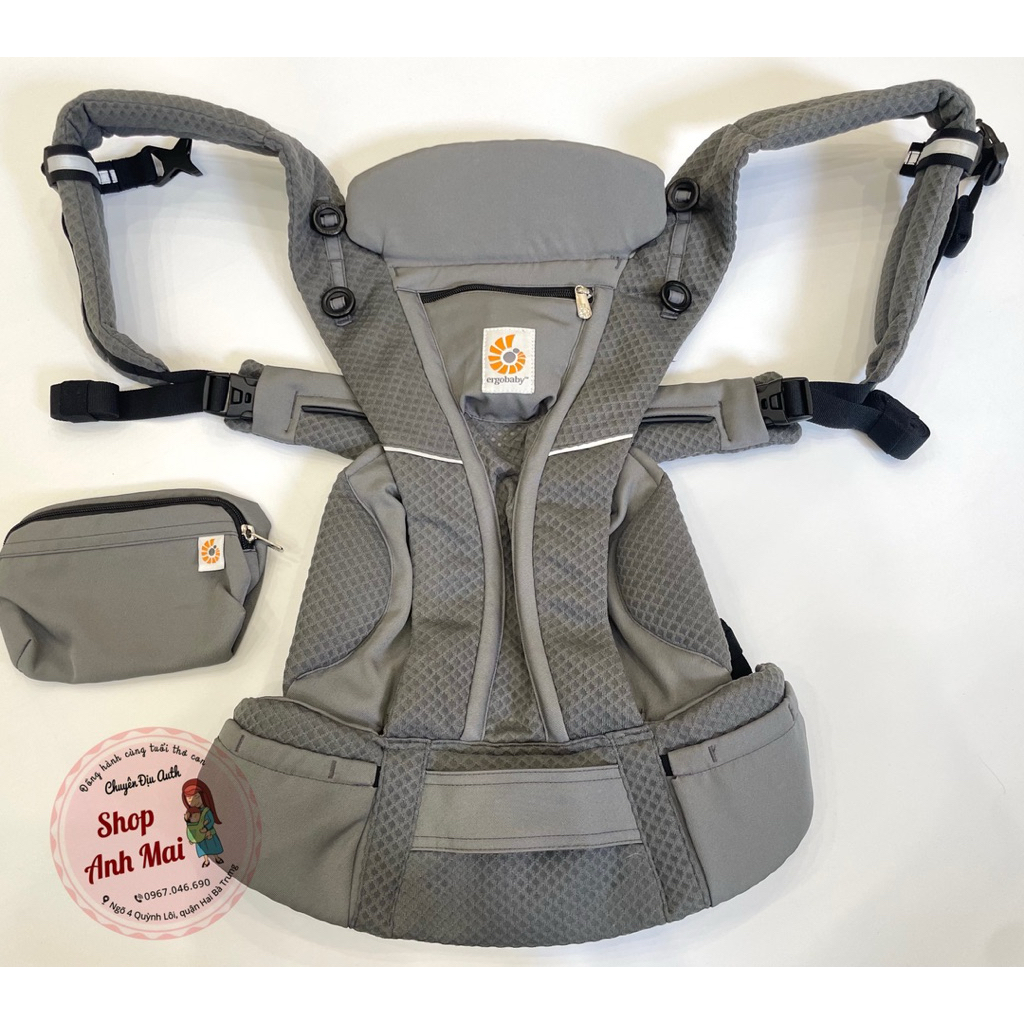 Ergobaby Omni Breeze – xám than chì