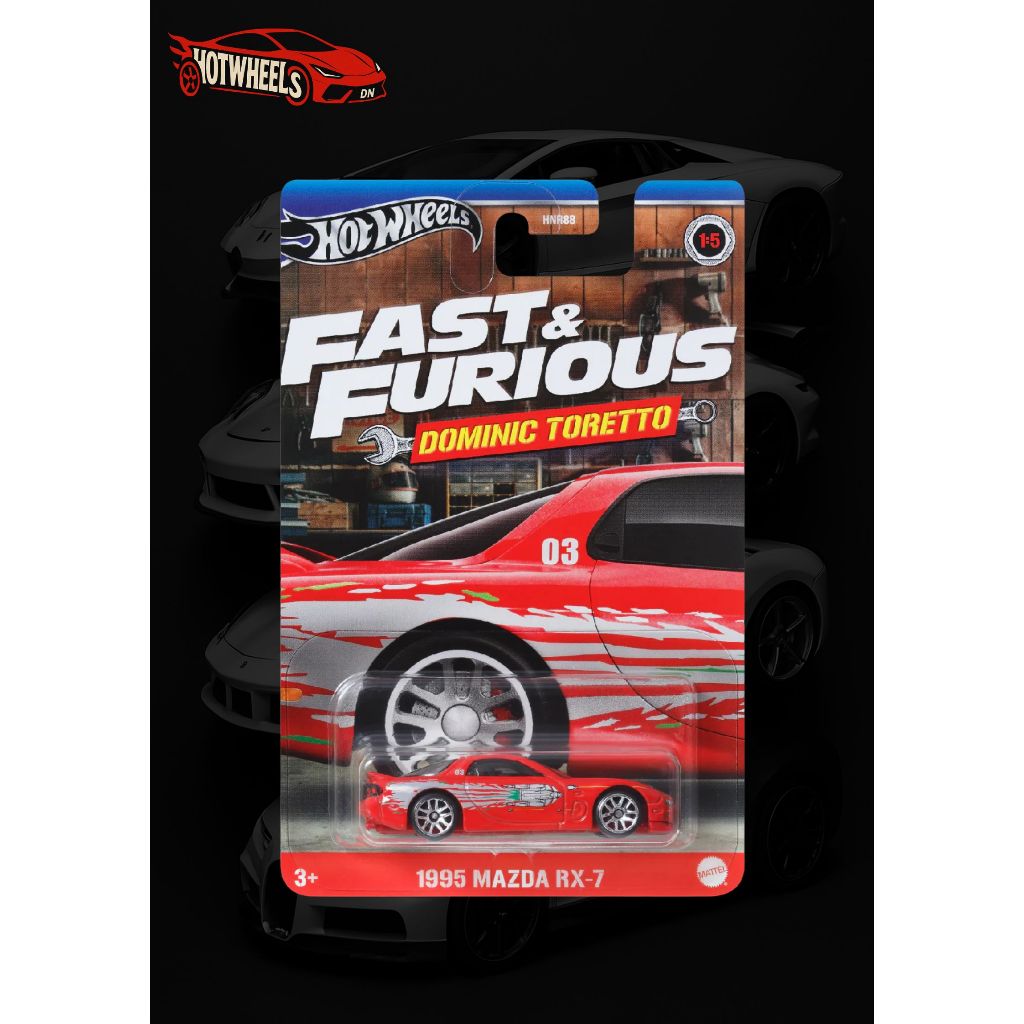 Hotwheels.DN - Xe Hot Wheels 1995 Mazda RX-7