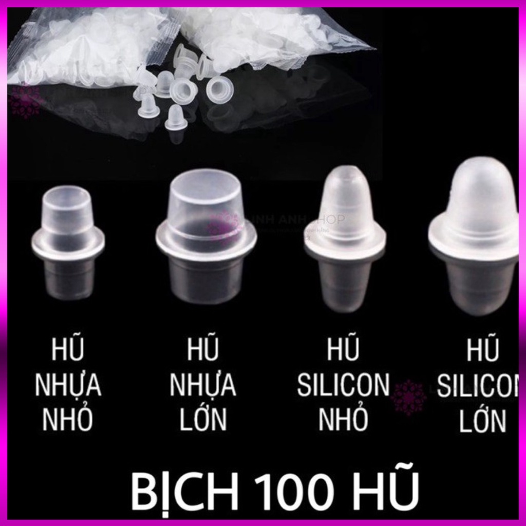 Bịch 100 Chum Hũ Đựng Mực Phun Xăm - Dcpx Linh Anh