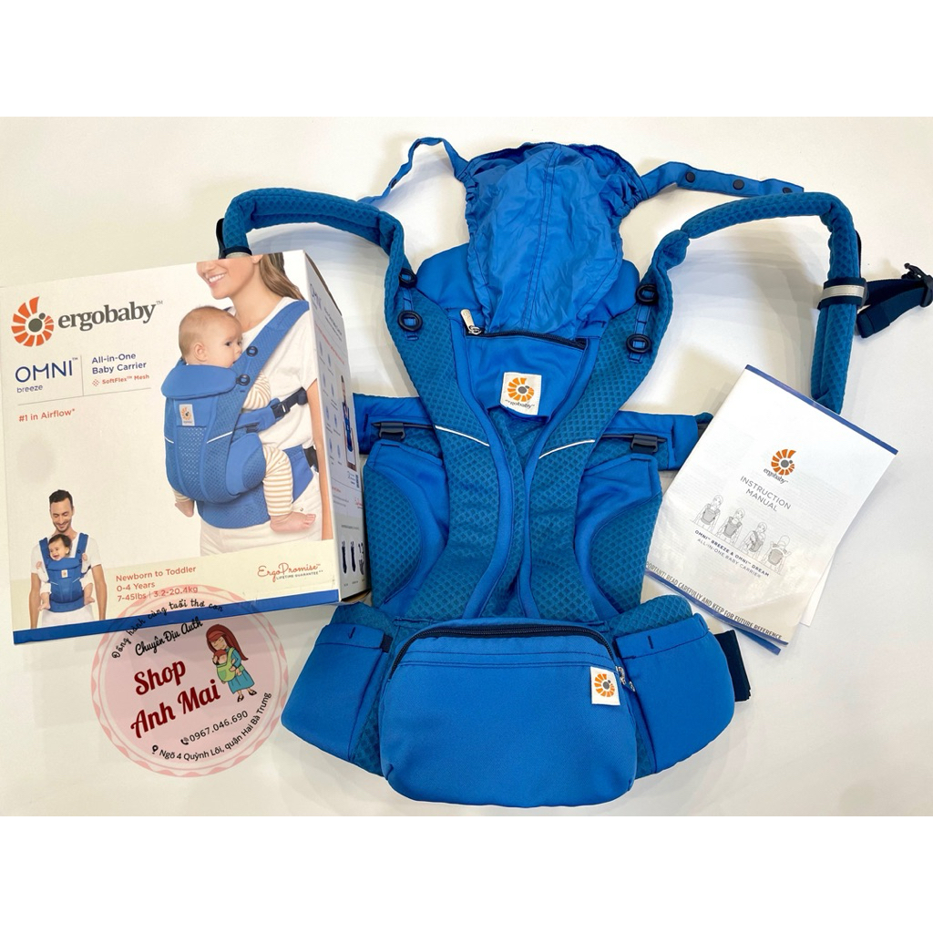 Ergobaby Omni Breeze – Sapphire Blue