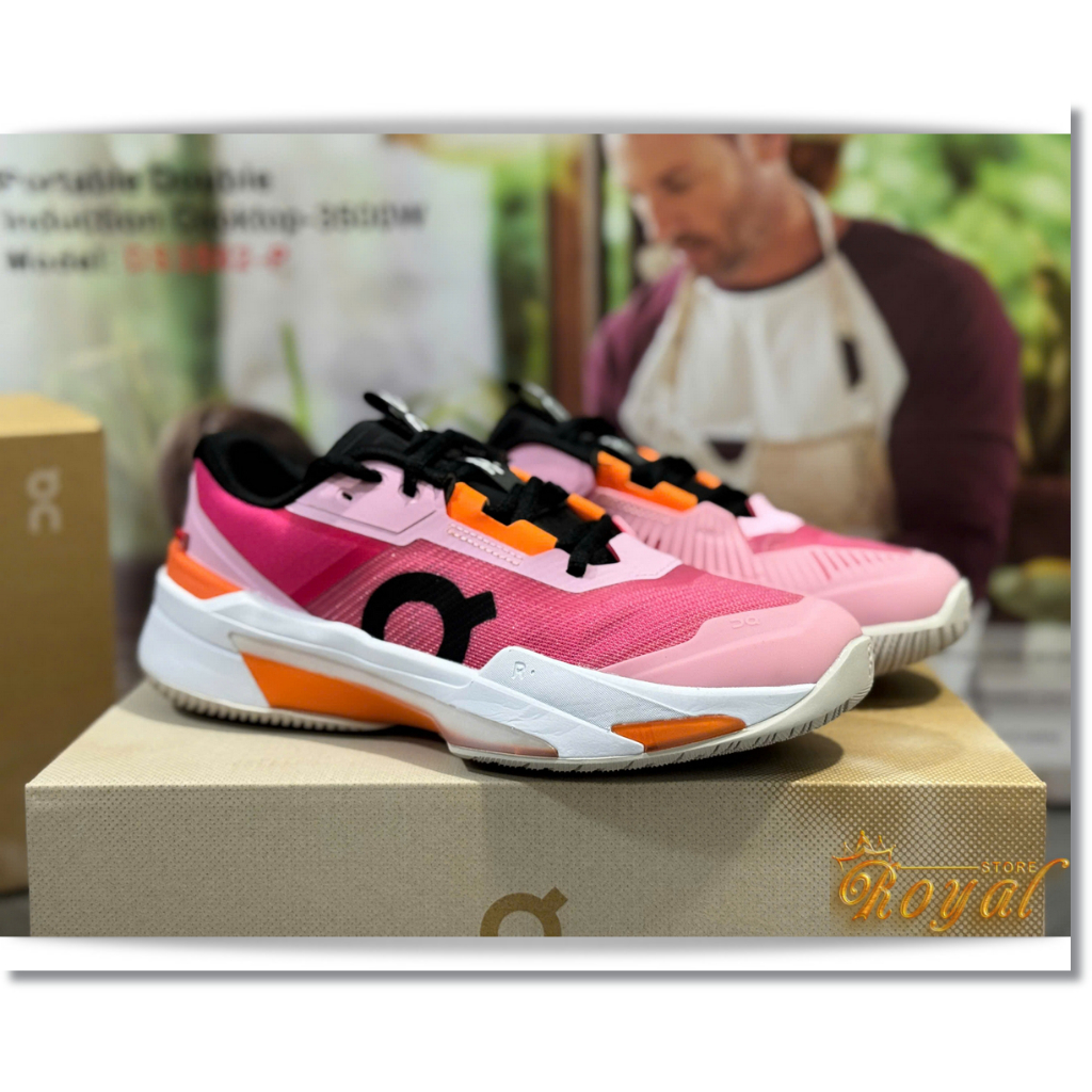 Giày Thể Thao On Cloud The Roger Fire (Real-Fullbox)