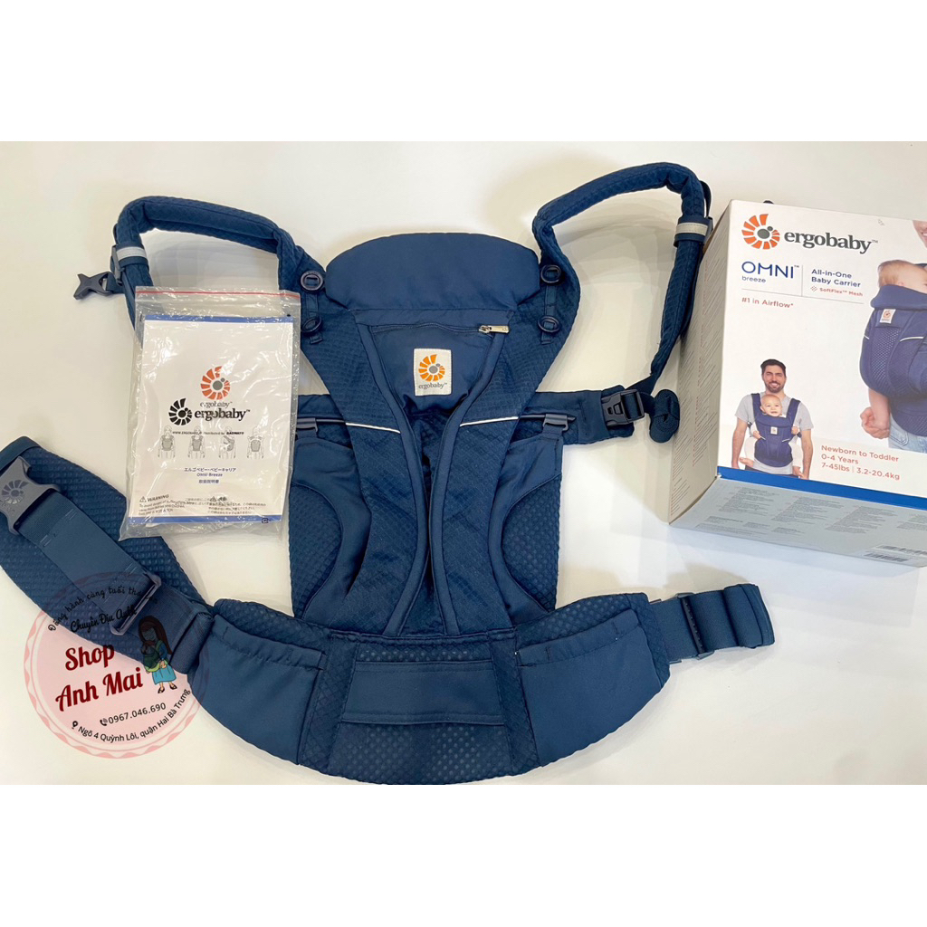 ERGOBABY OMNI 360 BREEZE – Dark_Blue
