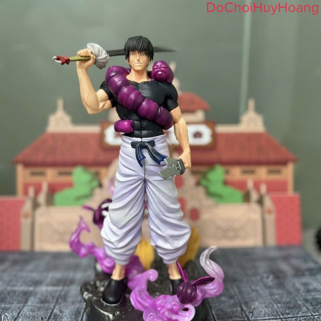 Mô hình tượng nhân vật Toji Fushiguro có đế chú thuật hồi chiến 31cm