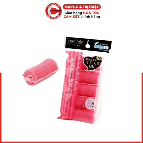 Set 5 Lô Cuốn Tóc Tự Dính Makoto Nhật Bản - Tạo Kiểu Tóc Xoăn Tự Nhiên, Không Gây Gãy Tóc 💇‍♀️