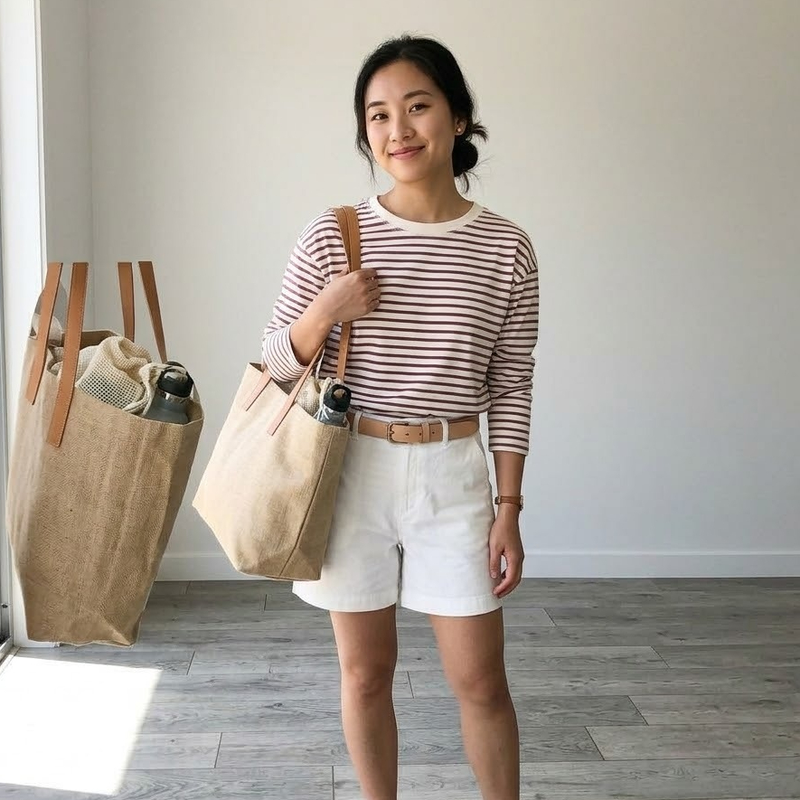 ÁO THUN TAY DÀI FORM RỘNG COTTON NỮ KẺ SỌC NGANG HIỆU GLORIA JEANS XUẤT DƯ, THÍCH HỢP DI HỌC, ĐI CHƠ