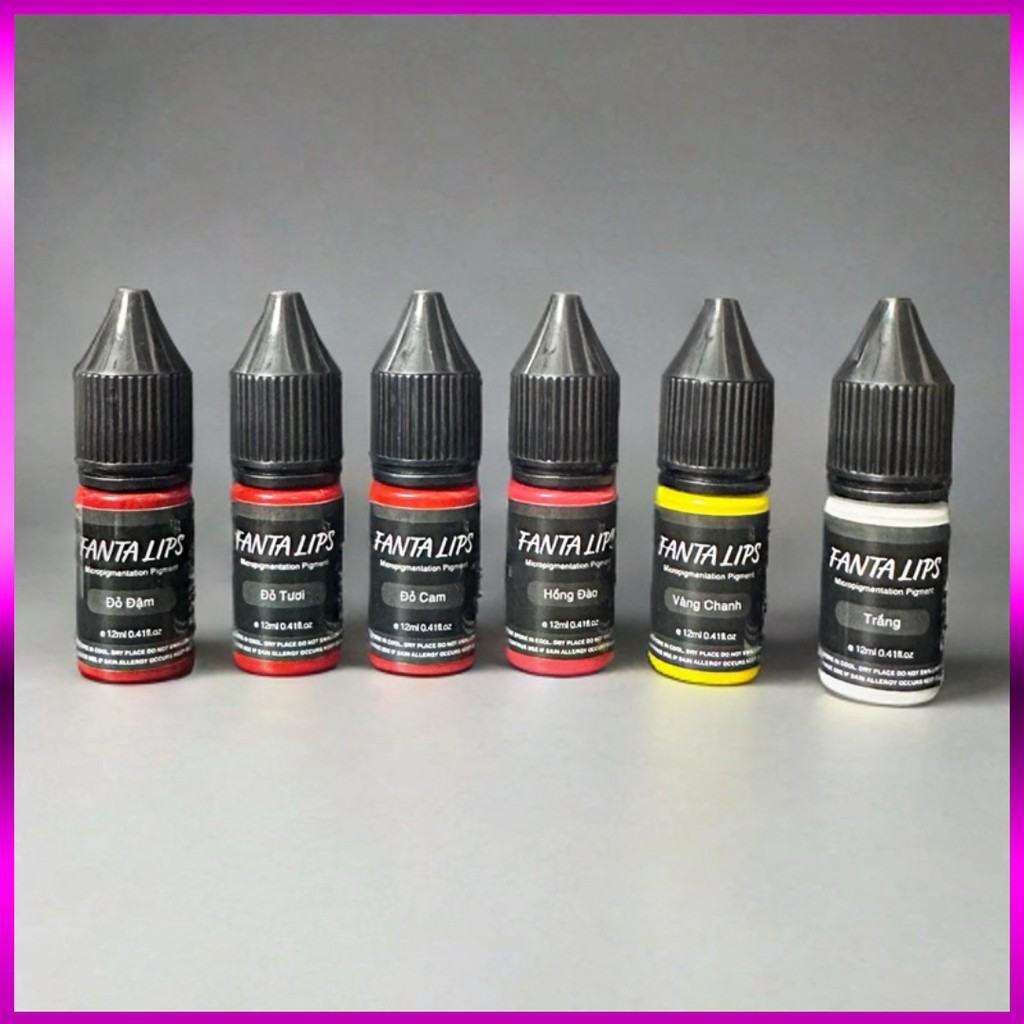 Mực phun xăm thẩm mỹ Fantalips 10 ML - Dcpx Linh Anh