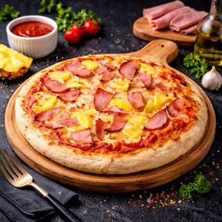 PIZZA HAWAII CẤP ĐÔNG - TIỆN LỢI - PHÔ MAI THƠM NGẬY SIZE M