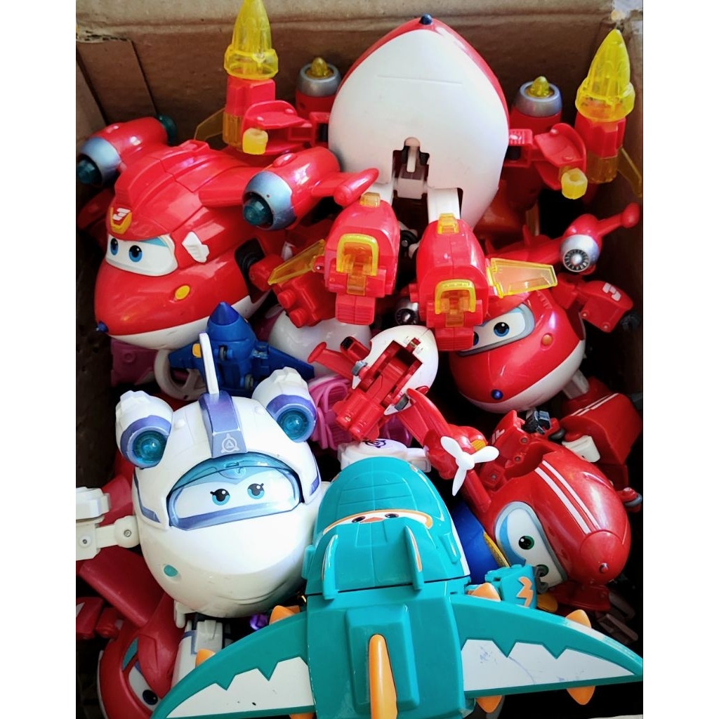 [ĐỘI BAY SIÊU ĐẲNG SUPER WINGS] Thanh lý đồ chơi super wings chính hãng