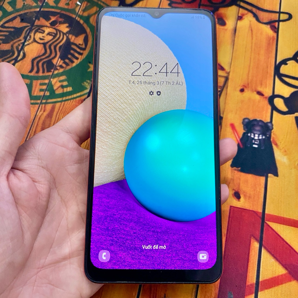 SAMSUNG GALAXY A02 | MEDIATEK MT6739W | 2 SIM | MÀN 6.5” HD+ | RAM 2/3GB | ROM 32/64GB | PIN 5000MAH