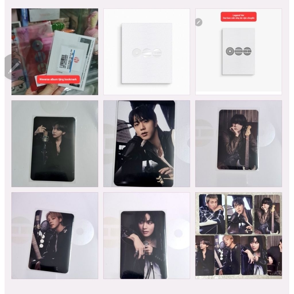 BTS: Cards & Merch -  ARIRANG  - chính hãng