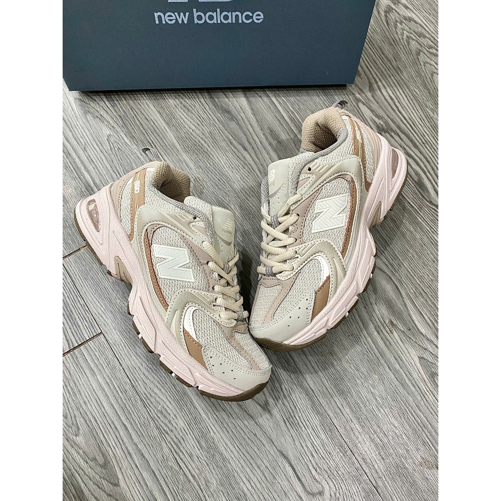 [Sale Chính Hãng] Giày NB530 Retro Running Nâu Vintage Basic Êm Nhẹ Cực Đẹp Dành Cho Cả Nam Và Nữ - 