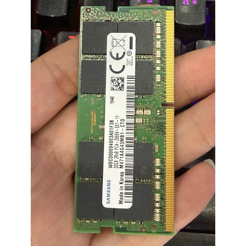 Ram Laptop DDR4 4GB | 8GB | 16GB | 32GB buss 2133Mhz | 2400Mhz | 2666Mhz | 3200Mhz