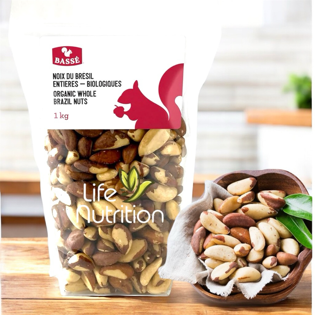 Hạt Quả Hạch/ Hạt Bào Ngư Nam Mỹ/  Brazil Nuts Basse. Tuyến Giáo Khoẻ Mạnh