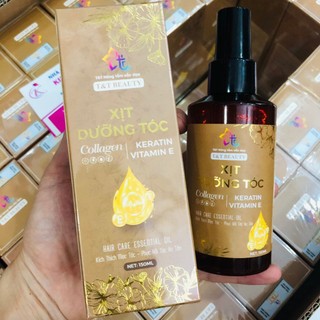 Xịt dưỡng tóc Keratin phục hồi tóc hư tổn