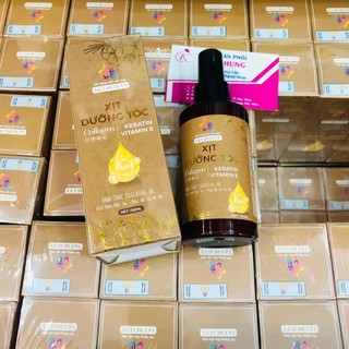 Xịt dưỡng tóc Keratin phục hồi tóc hư tổn