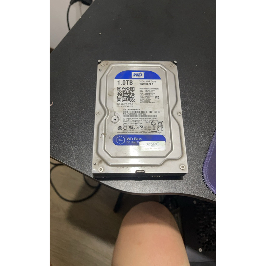 ổ cứng HDD WD Blue 1TB sata/ 64mb cache