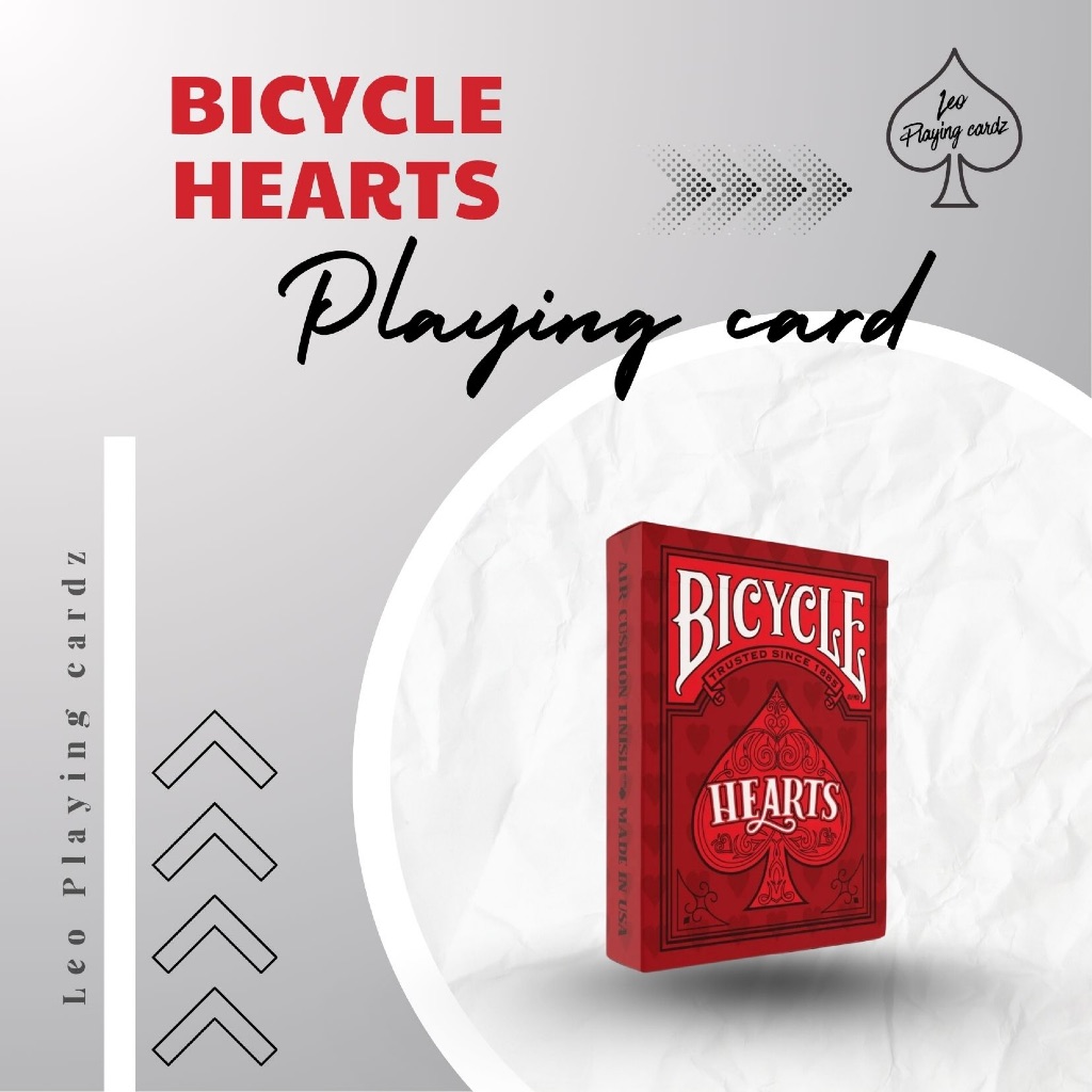 Bộ bài tây, sưu tầm BICYCLE HEARTS playing card