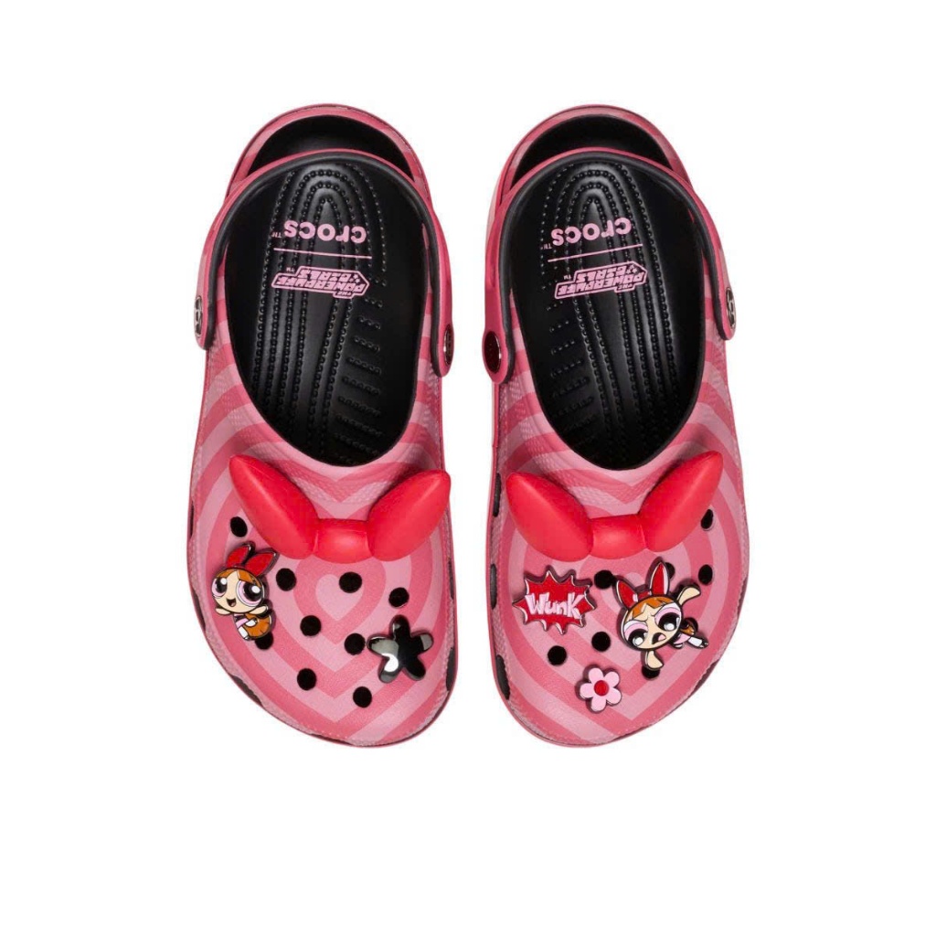 Dép Crocs x The Powerpuff Girls Classic Clog Pink