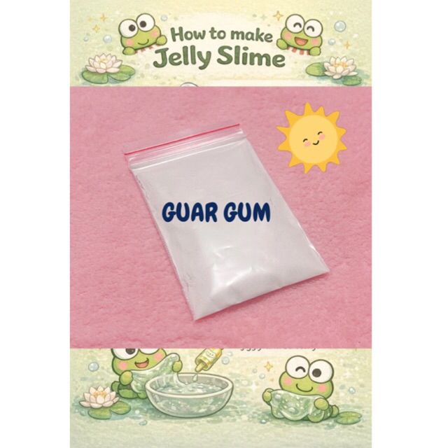 Bột Guar Gum 15gr Làm Slime Nước Slime Lỏng - Nguyên Liệu Làm Slime Lỏng/Water Slime